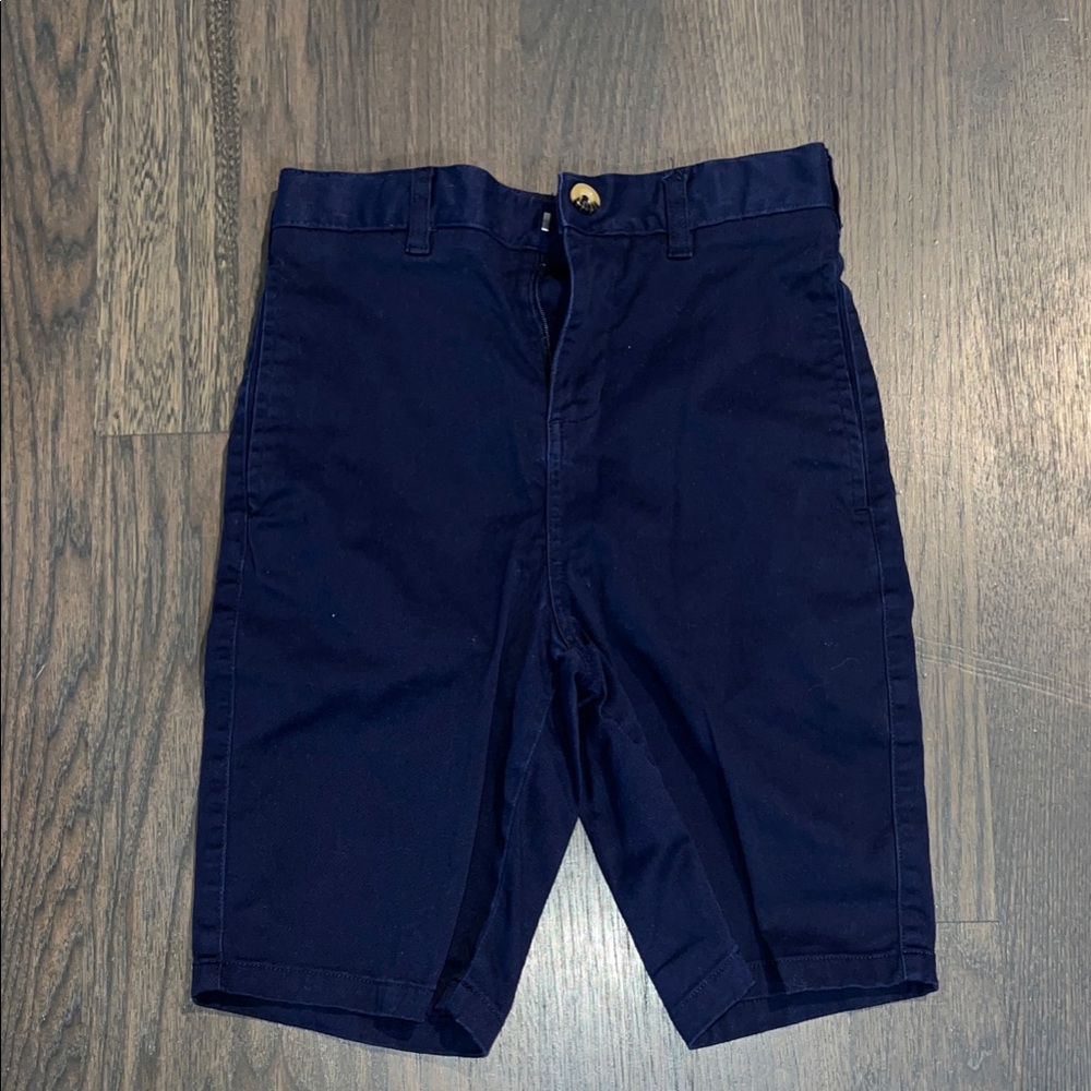 Boys’ French Toast Navy Blue Pull-On Twill Short Size 12